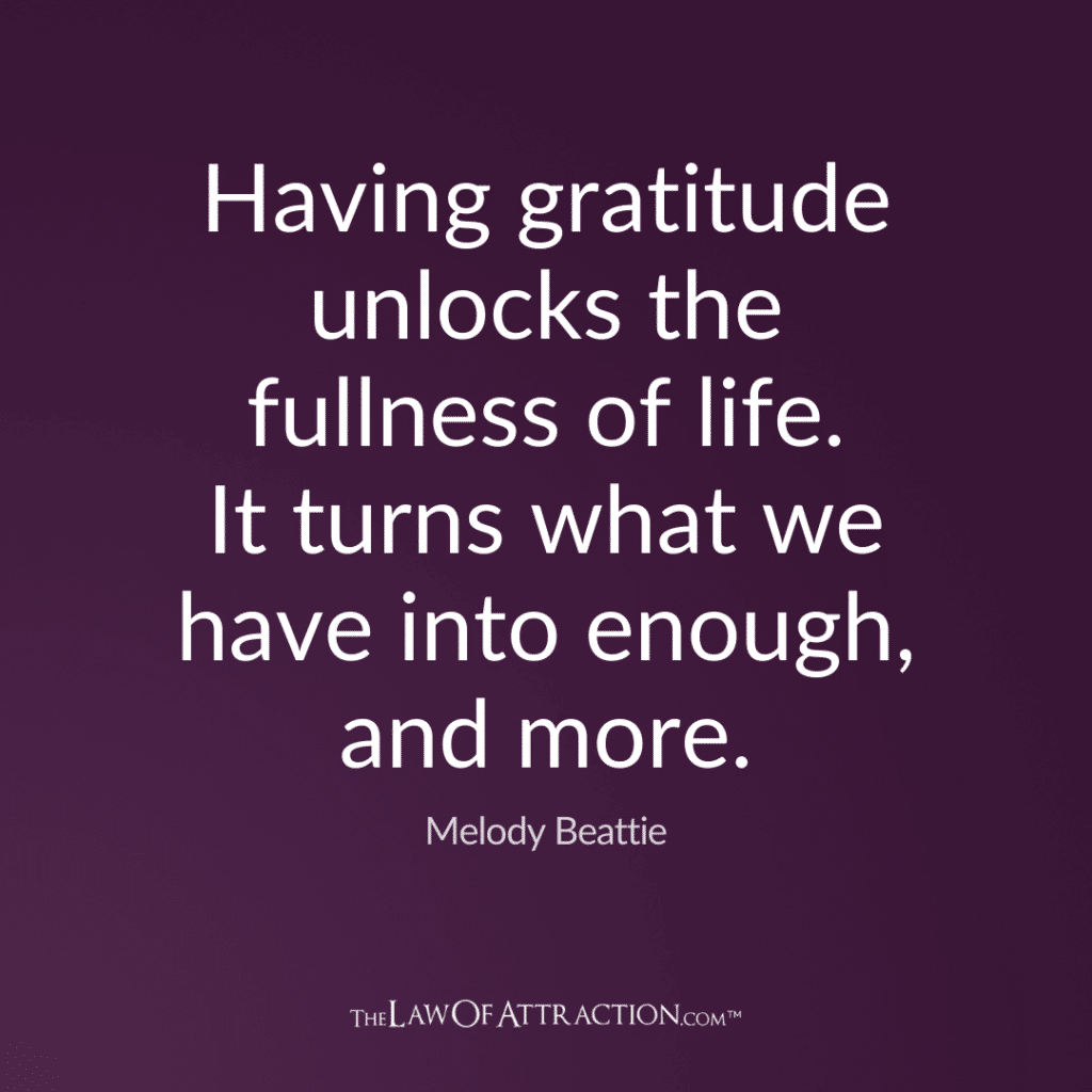 Gratitude Quote By Melody