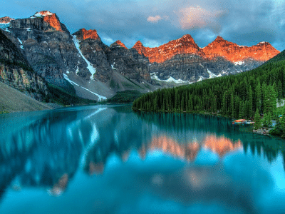 Moraine Lake, Canada - Credit to James Wheeler for this Image