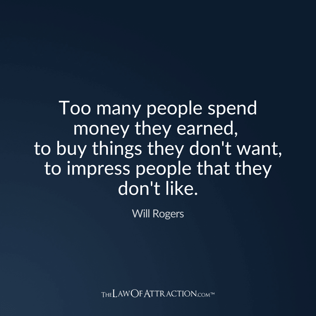 Spend Money Quotes