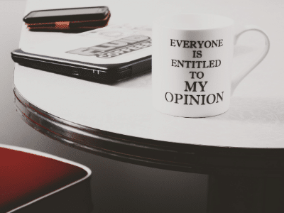 Stop Worrying About Opinions