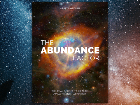 Movie banner for 'The Abundance Factor'