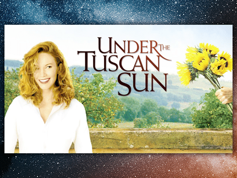 Movie banner for 'Under The Tuscan Sun'