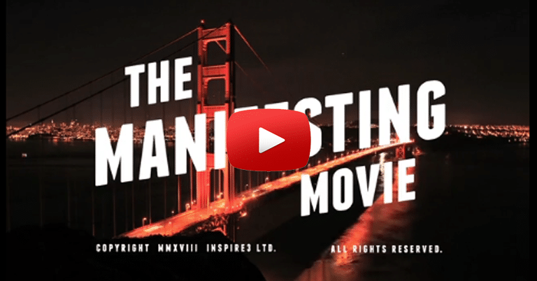 The manifesting movie with the golden gate bridge in the background.
