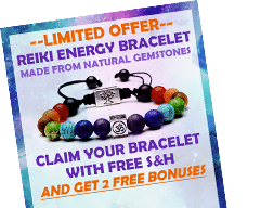 Free H&S When You Claim Your Reiki Energy Healing Bracelet Now!